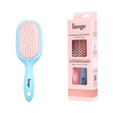 L'ANGE HAIR Detangling Vented Brush | Flexible Bristles for Wet or Dry Hair | Gentle Glide to Reduce Breakage | Ergonomic Shower Brush | Great for All Hair Types & Sensitive Scalps (Blue)