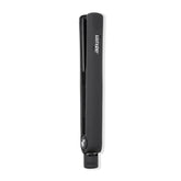 L'ANGE HAIR Aplatir Ceramic 1" Flat Iron | Adjustable Temp & Dual Voltage Hair Straightener | Tourmaline-Infused Plates for Smooth, Frizz-Free Styling | 1 Inch Styling Tool (Black)