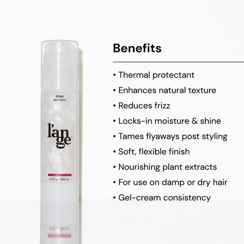 L'ANGE HAIR Posh Hair Polish | Helps Condition, Impart Shine, and Reduce Frizz | Paraben-Free Formula Enriched with Nourishing Botanicals