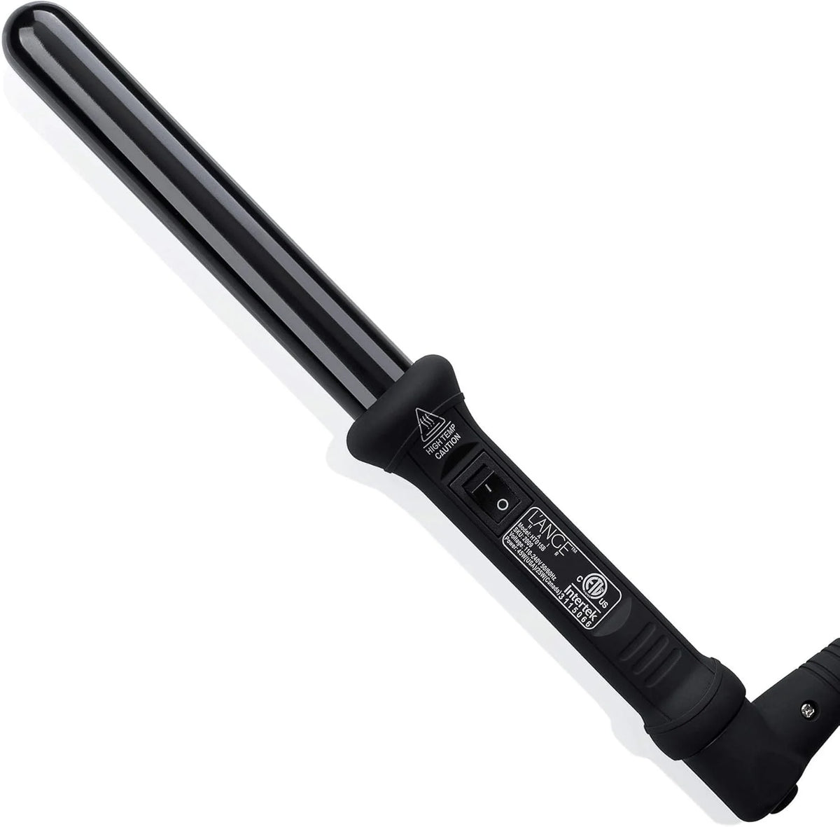 L'ANGE HAIR Ondulé 25 MM Ceramic Curling Wand | Professional Hot Tools Curling Iron 1 Inch | Salon Hair Styling Wands for Beach Waves | Best Hair Curler Wand for Frizz-Free, Lasting Curls