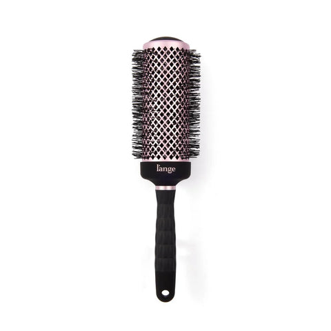 L'ANGE HAIR VolumePro Extra-Long Ceramic Ionic Round Brush, Black | For Blow Drying, Curling & Styling | Adds Volume, Reduces Frizz & Boosts Shine | Ideal for Extra-Long Hair (53mm)